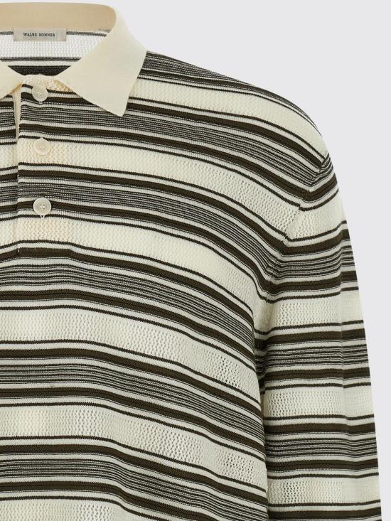 25FW 웨일즈보너 폴로 티셔츠 MA25KN39WO08 170 Multicolor - WALES BONNER