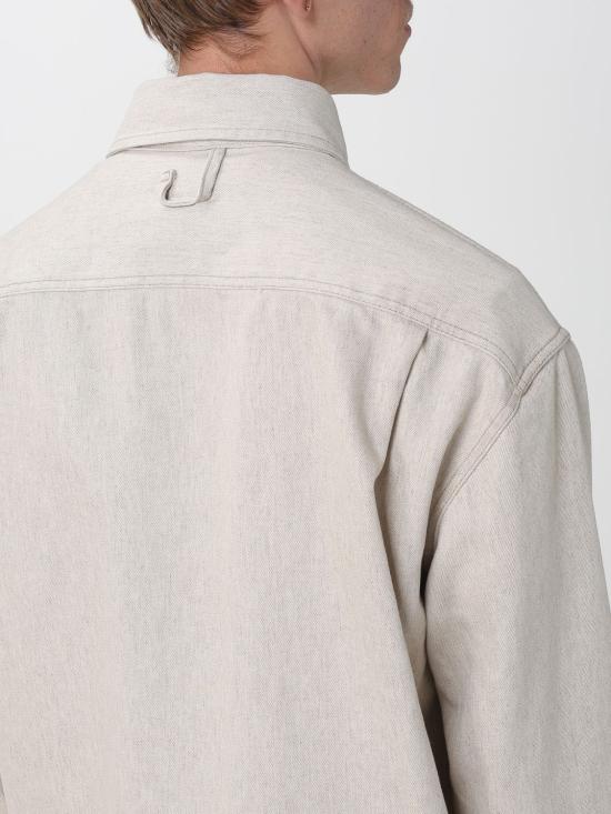 25FW 자크뮈스 긴팔 셔츠 SHM00545AD00044 130 Beige - JACQUEMUS