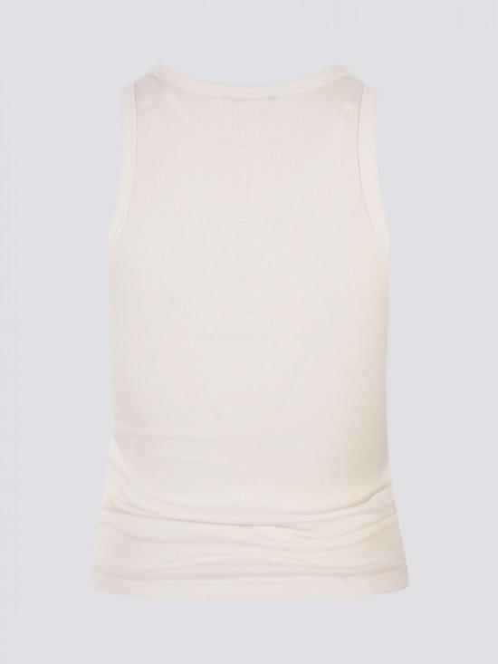 25FW 파코라반 민소매 티셔츠 24FJTE165C00530 P100 White - PACO RABANNE