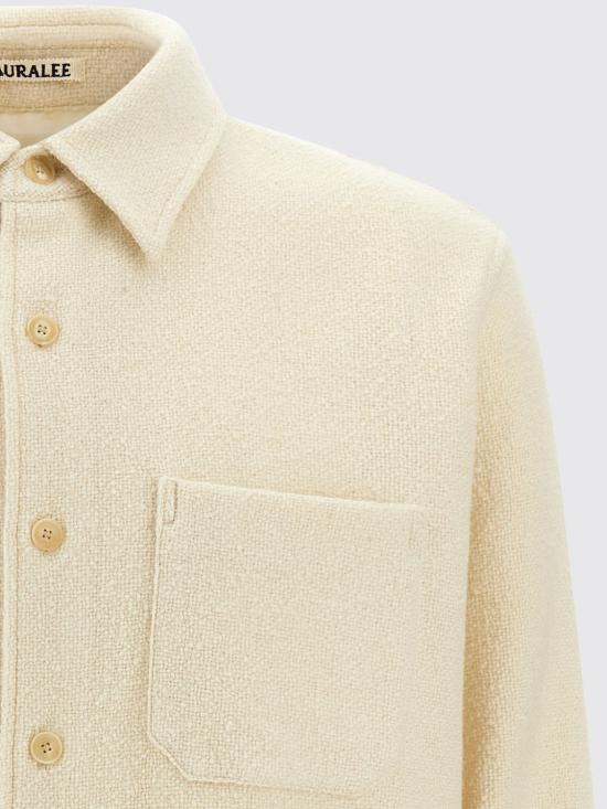 25FW 오라리 셔츠 A25AB02HT IVORYWHITE Beige - AURALEE