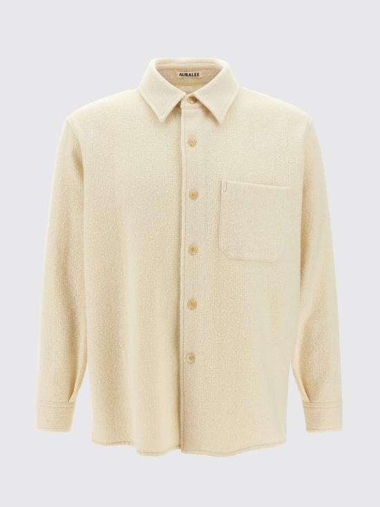 25FW 오라리 셔츠 A25AB02HT IVORYWHITE Beige