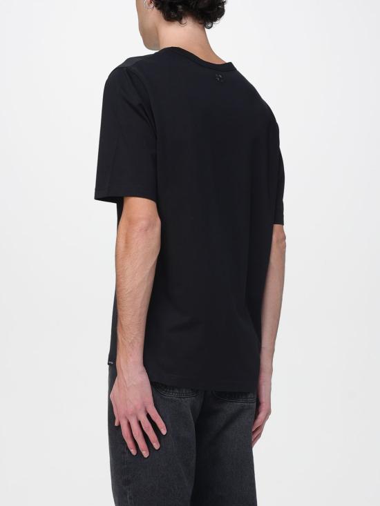 25FW 쿠레쥬 반팔 티셔츠 325JTS206JS0233 9999 Black - COURREGES