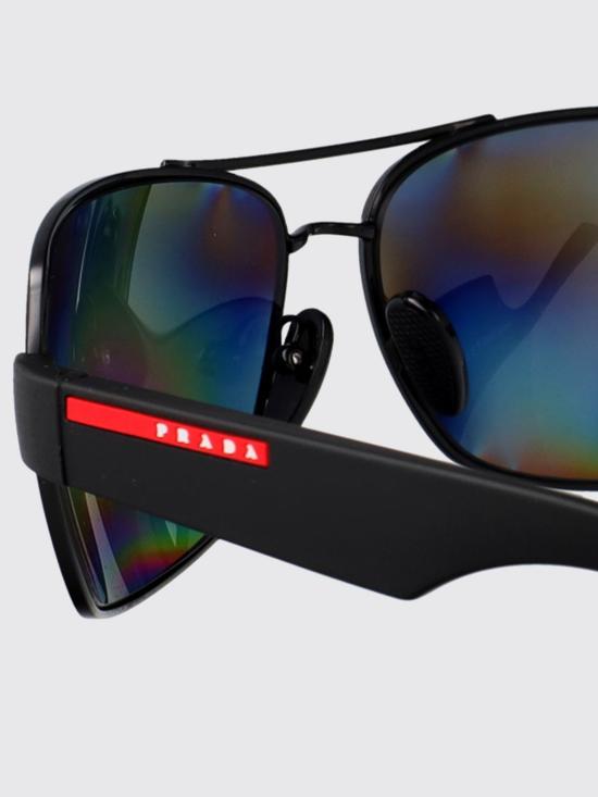 26SS 리네아 로사 선글라스 0PS50ZS 1AB02G Black - LINEA ROSSA