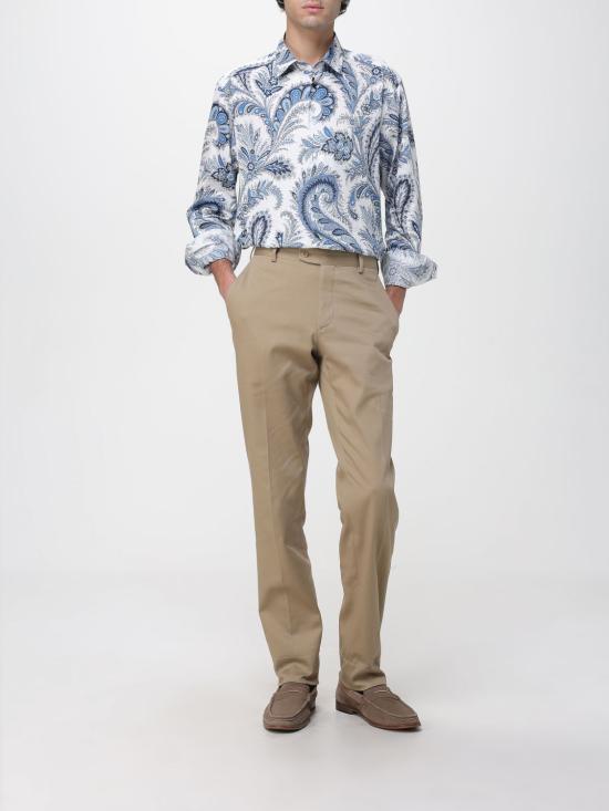 25FW 에트로 긴팔 셔츠 MRIB000199SA5L1 X0802 Blue - ETRO