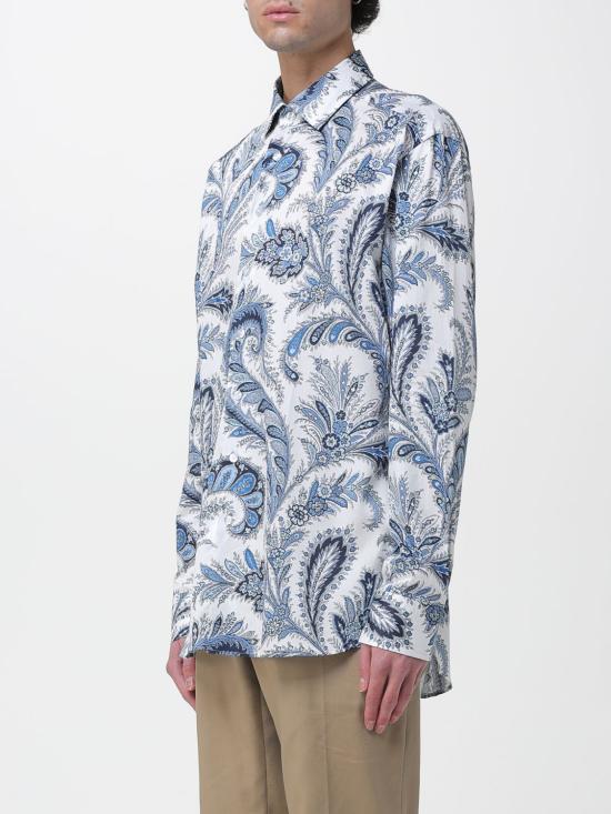 25FW 에트로 긴팔 셔츠 MRIB000199SA5L1 X0802 Blue - ETRO