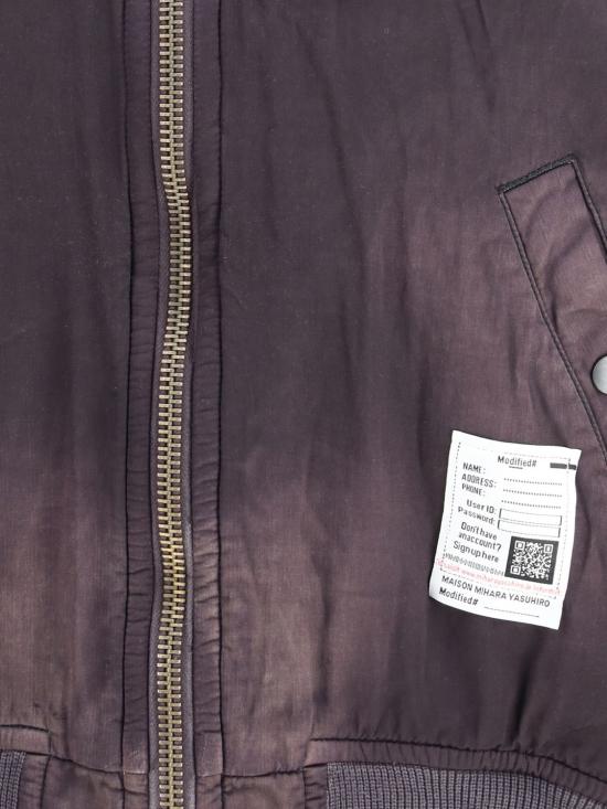 25FW 메종 미하라 야스히로 봄버 자켓 J15BL151 Black - MAISON MIHARA YASUHIRO