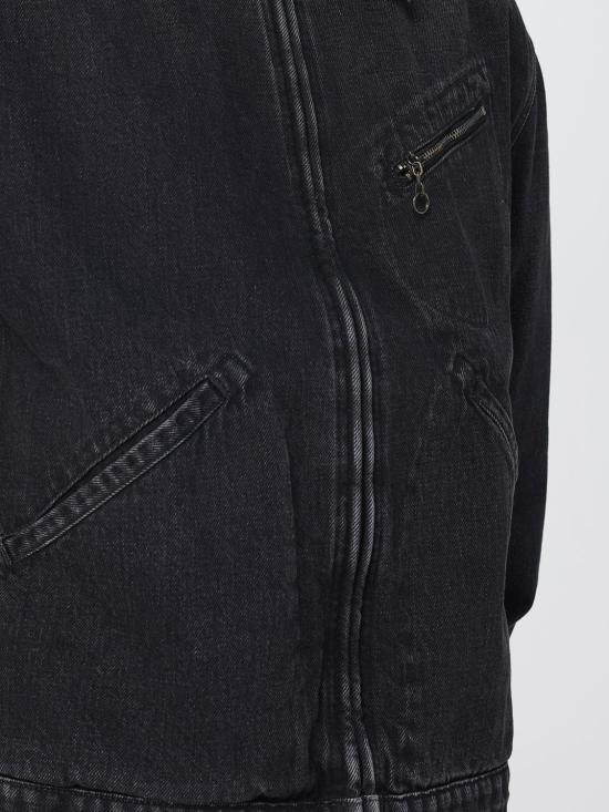 25FW 마르지엘라 리브드 칼라 데님 자켓 S50AM0650M30040 961 Black - MAISON MARGIELA