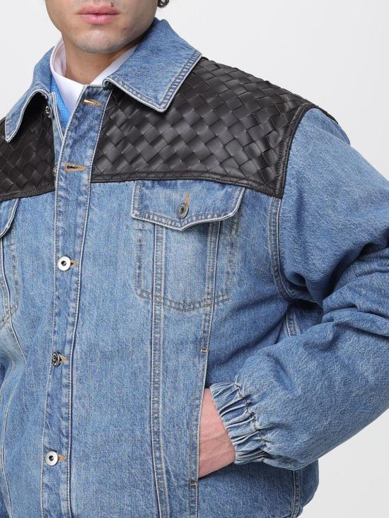 25FW 보테가베네타 데님 자켓 833896V42W0 4715 Blue - BOTTEGA VENETA