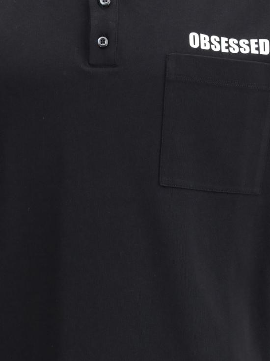 25FW 디스퀘어드2 폴로 티셔츠 S71GL0056D20033 900 Black - DSQUARED2