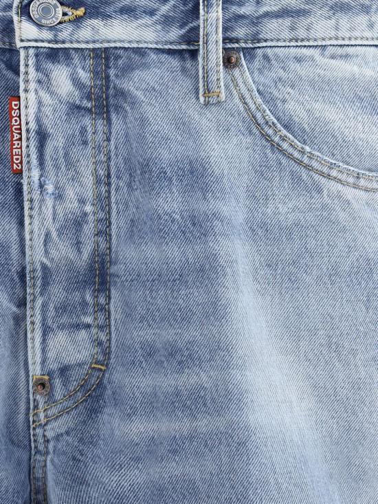 25FW 디스퀘어드2 숏팬츠 S74MU0917S30839 470 Navy - DSQUARED2