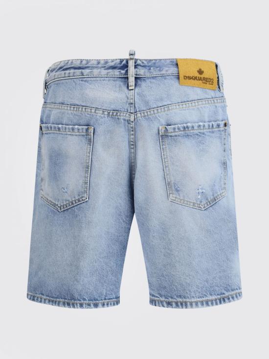 25FW 디스퀘어드2 숏팬츠 S74MU0917S30839 470 Navy - DSQUARED2