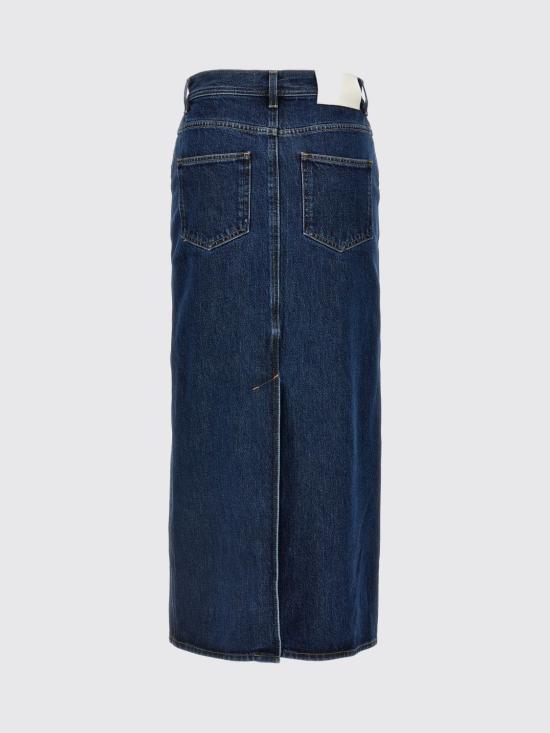 25FW 루루 스튜디오 스커트 RONA WASHED Blue - LOULOU STUDIO