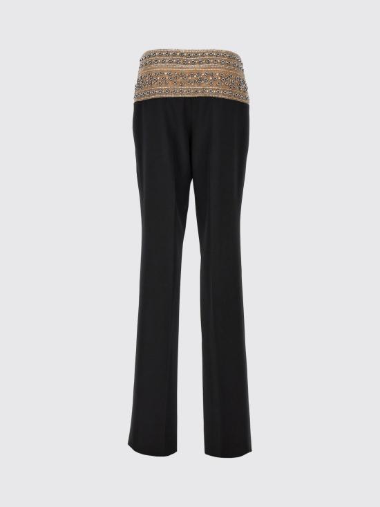 25FW 스텔라 맥카트니 스트레이트 팬츠 6401953DU655 1000 Black - STELLA MCCARTNEY