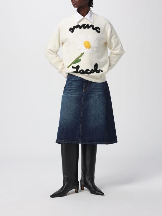 26SS 마크제이콥스 스웨터 2F5RTP001K31 111 White - MARC JACOBS