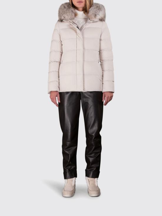 26SS 무레르 KILIE-FUR-KN  킬리 퍼 KN 자켓 MODGI100891 U0119 White - MOORER