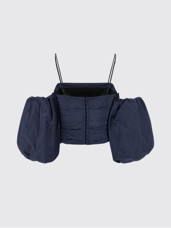 25FW 핑코 탑 105552Y3LE G41 Blue - PINKO