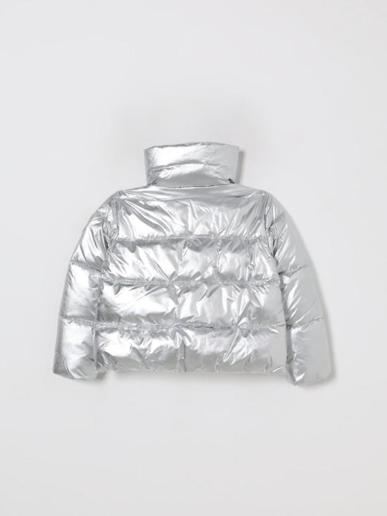 25FW [키즈] 세이브더덕 캐주얼 자켓 J32452GICED21 10012 Silver - SAVE THE DUCK