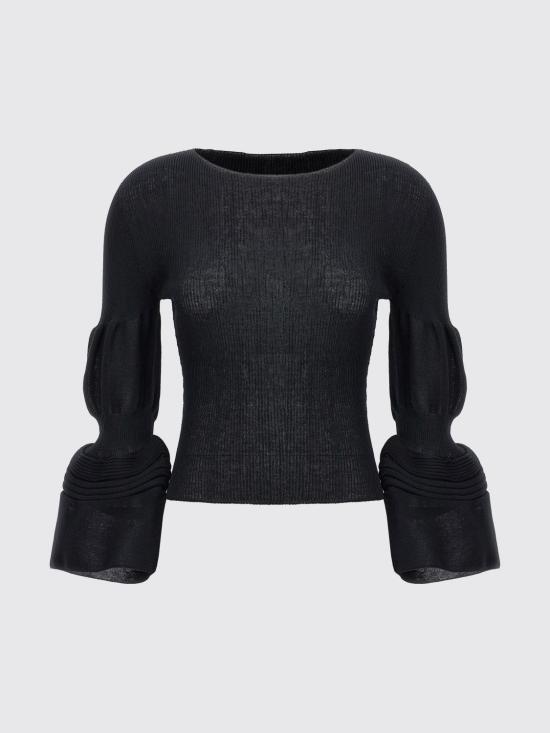 25FW 이세이 미야케 스웨터 IM46KN801 15 Black