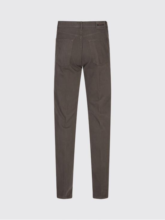 25FW 키톤 스트레이트 팬츠 UPNJSMK0102H 20 Brown - KITON