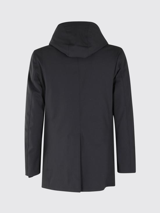 25FW 피플 코트 HACHIKOPM981 999 Black - PEOPLE