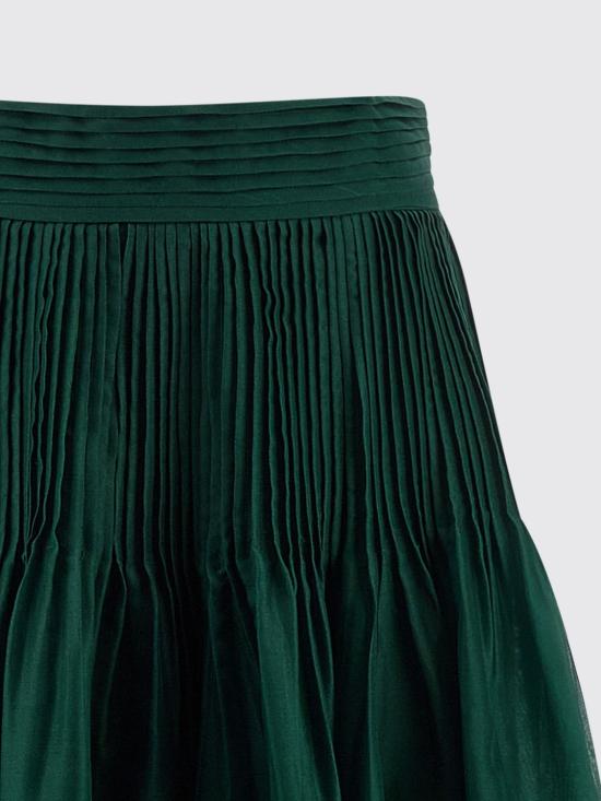 25FW 캐롤리나 헤레라 스커트 F2511E319CRG 034 Green - CAROLINA HERRERA