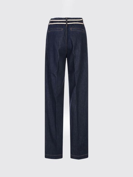 25FW 스포트막스 데님 팬츠 2522186222600 001 Blue - SPORTMAX