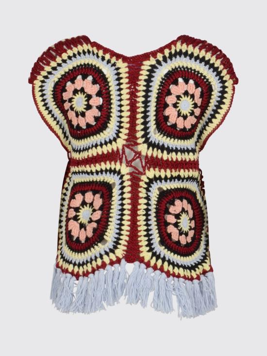 25FW 라 더블제이 민소매 티셔츠 PUL0306 KNI161VA379BL01 Multicolor - LA DOUBLEJ