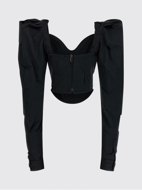 25FW 비비안웨스트우드 탑 1503003GW018O N401 Black - VIVIENNE WESTWOOD