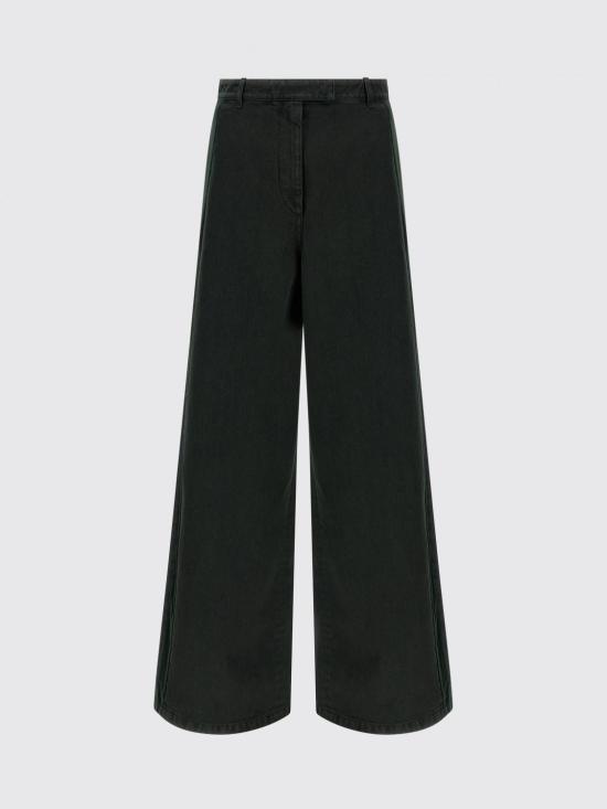 25FW 드리스 반 노튼 데님 팬츠 0109582397 508 Green