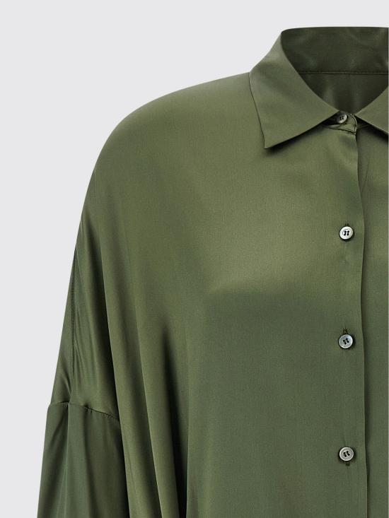 25FW 드리스 반 노튼 롱 원피스 0110832032 606 Green - DRIES VAN NOTEN