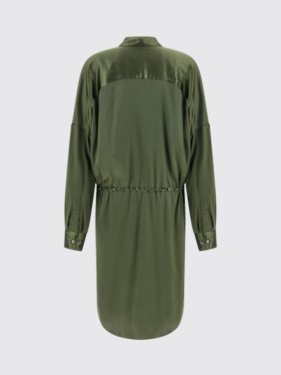 25FW 드리스 반 노튼 롱 원피스 0110832032 606 Green - DRIES VAN NOTEN
