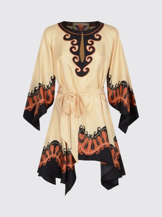 25FW 라 더블제이 롱 원피스 DRE0844SIL001PCF03 OR03 Multicolor