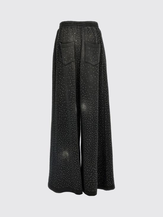 25FW 쥬세페 디 모라비토 팔라초 팬츠 03FWPA115FC03377 99 Black - GIUSEPPE DI MORABITO