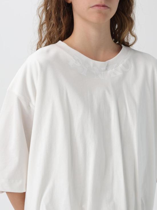 25FW 핑코 반팔 티셔츠 104257A2D2 Z05 White - PINKO