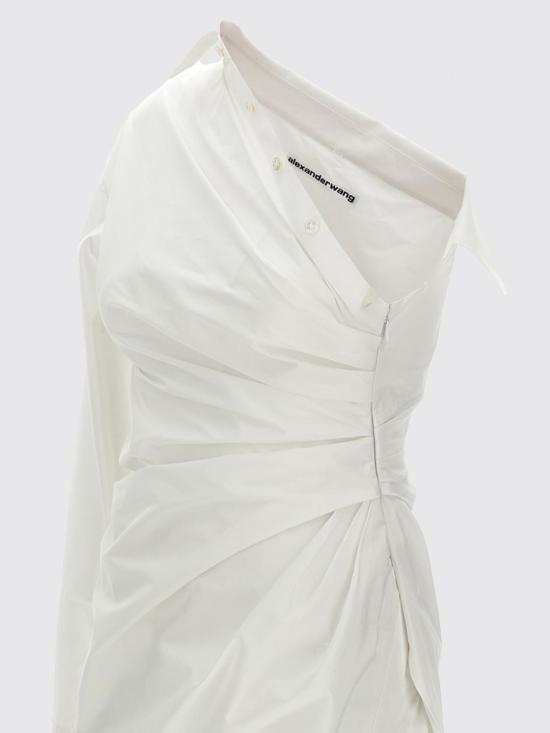 25FW 알렉산더 왕 롱 원피스 1WC4246704 100 White - ALEXANDER WANG