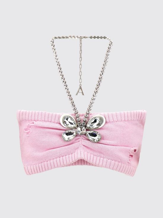 25FW 아레아 민소매 티셔츠 PF24AWKN0001YA01 LIGHT Pink