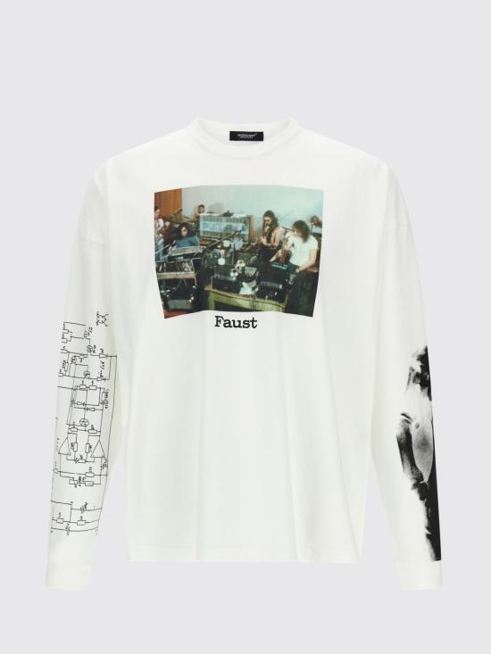 25FW 언더커버 반팔 티셔츠 UC2E4814 White