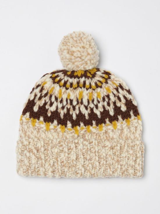 25FW [키즈] 몽클레어 모자 3B00003M8415 F02 Beige - MONCLER