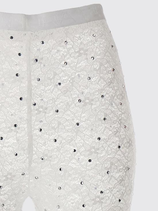 25FW 알레산드라리치 스트레이트 팬츠 FABX3605P4206 0822 White - ALESSANDRA RICH