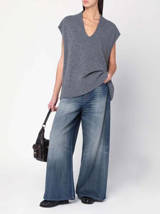 25FW 로베르토 콜리나 베스트 253F20016 18 Grey - ROBERTO COLLINA