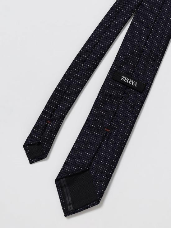 25FW 에르메네질도제냐 넥타이 1P8Z2D02TA2 418 Navy - ERMENEGILDO ZEGNA