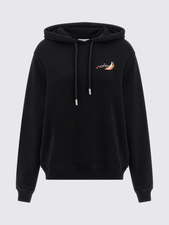 25FW 오프화이트 스웨터 OWBB035F25FLE001 1001 Black