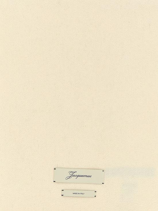 25FW 자크뮈스 머플러/스카프 ACM00726AK00249 110 Beige - JACQUEMUS