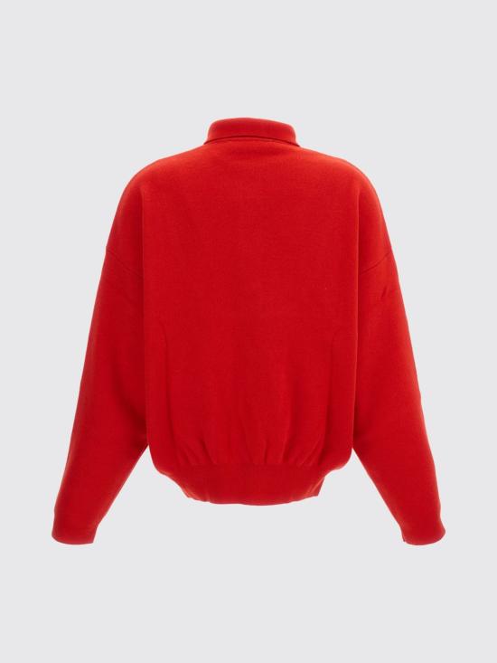 25FW 자크뮈스 폴로 티셔츠 SWW00623AK00276 470 Red - JACQUEMUS