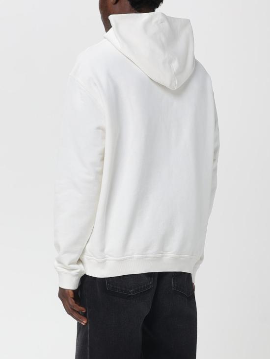 25FW 마르지엘라 업사이드 다운 자수 로고 후드 S50GU0167S25503 961 White - MAISON MARGIELA