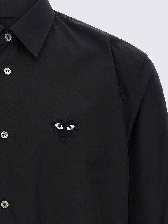 25FW 꼼데가르송 긴팔 셔츠 AXB004 1 Black - COMME DES GARCONS