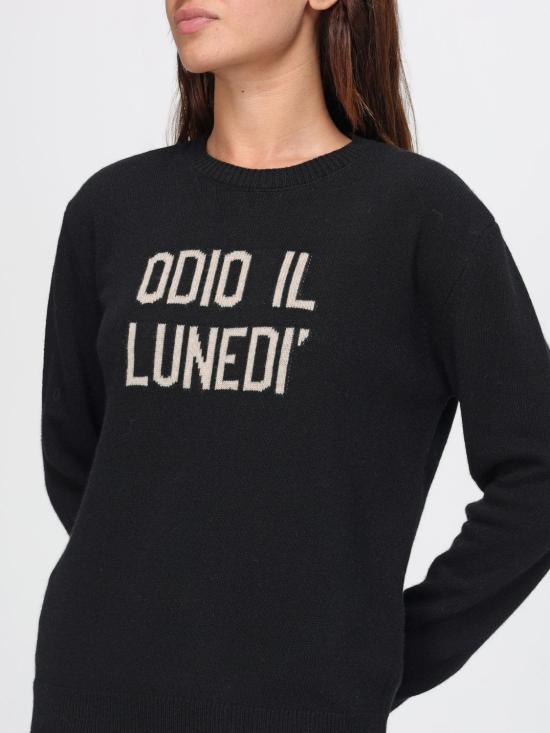 25FW 세인트바쓰 스웨터 QUE0010 04101I Black - MC2 SAINT BARTH