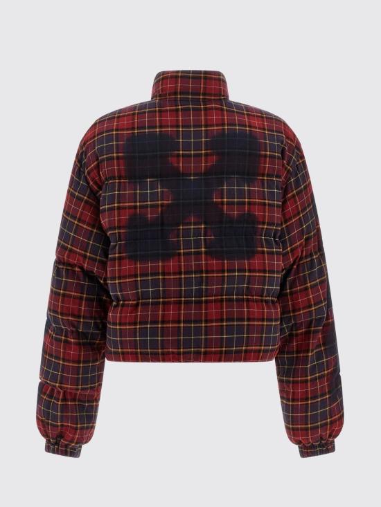 25FW 오프화이트 자켓 OWEJ007F25FAB001 2848 Burgundy - OFF WHITE