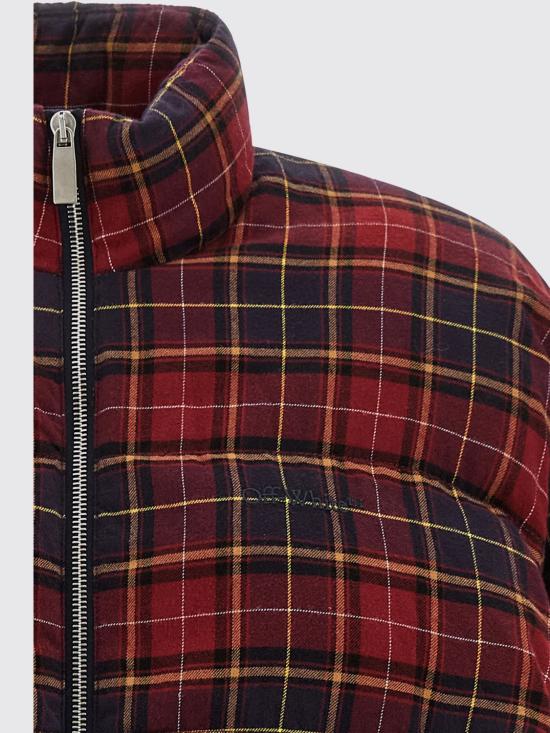 25FW 오프화이트 자켓 OWEJ007F25FAB001 2848 Burgundy - OFF WHITE