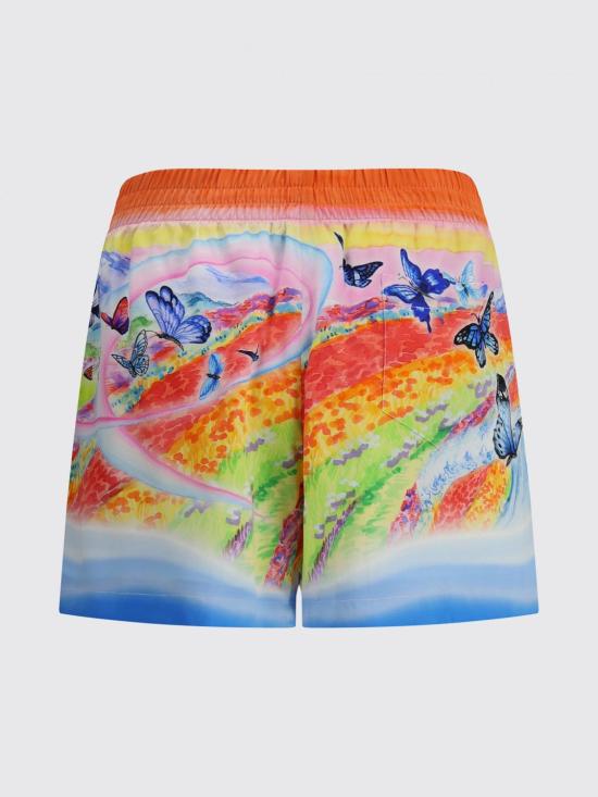 25FW 카사블랑카 숏팬츠 WPF25TR10402 BUTTERFLYM Multicolor - CASABLANCA